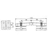 ESH-773-Shower Door Hinges