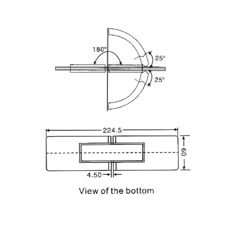 ESH-503-Shower Door Hinges