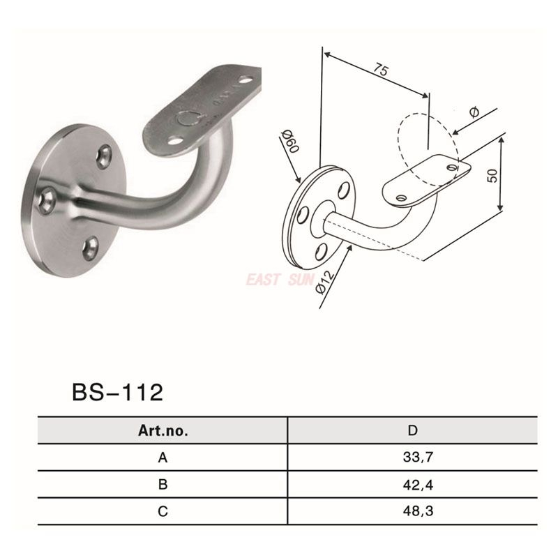 BS-112-Handrail Fittings