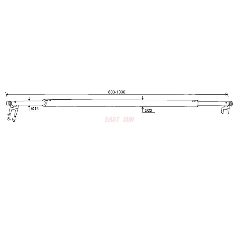 KF-027-Shower Rods