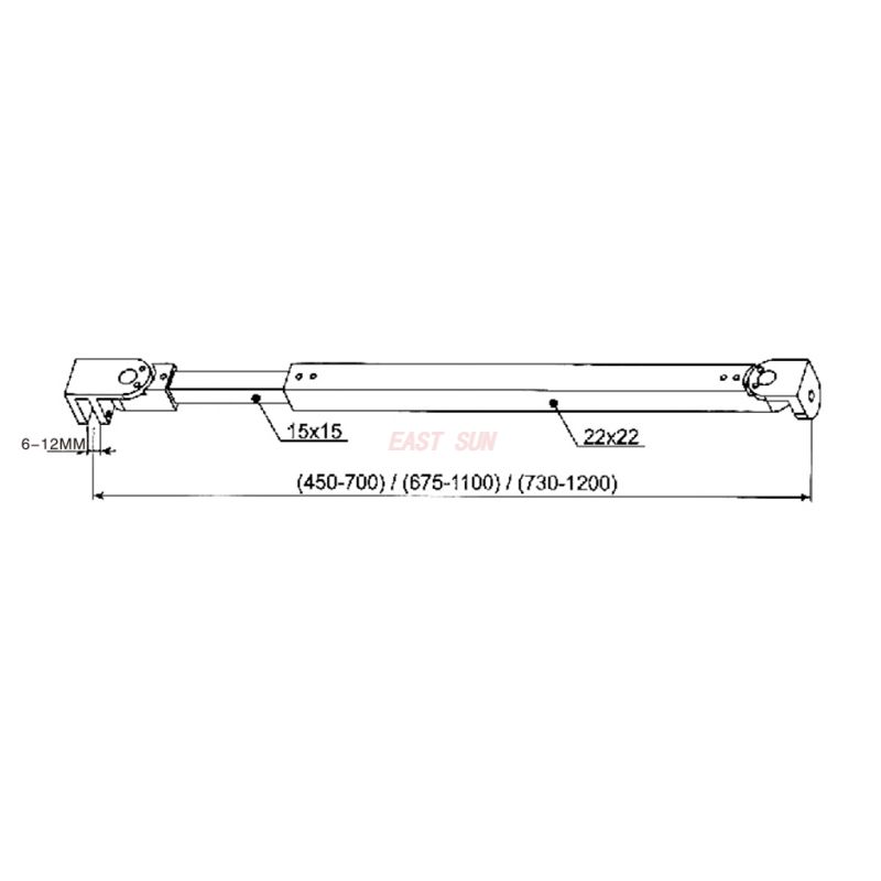 SFB-12-Shower Rods