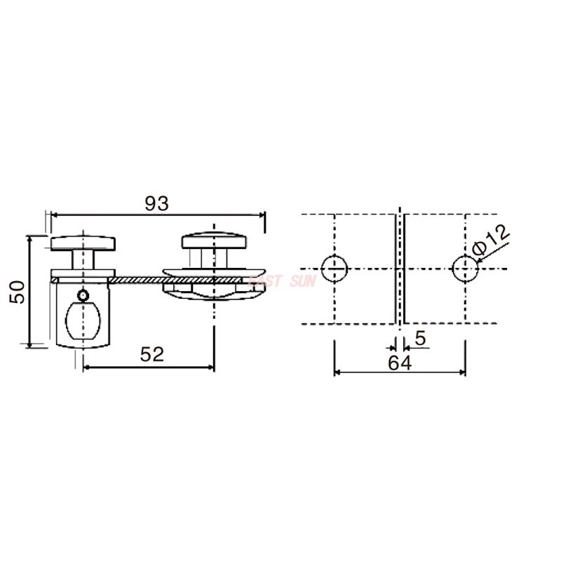 KLH-018-Knob Latch