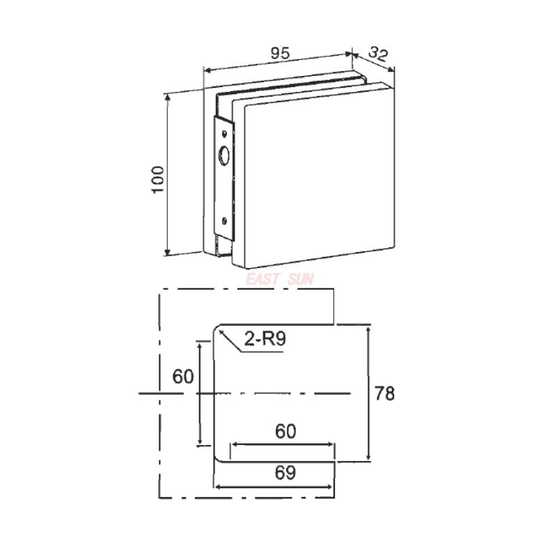 PME-100B-Patch Fitting