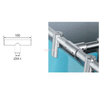 KF-050-Washroom Partition Fitting