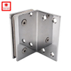 90 Degree Wall Mount Offset Back Plate Wall To Glass Shower Door Hinge for 1/2″ – 3/8″ Glass,