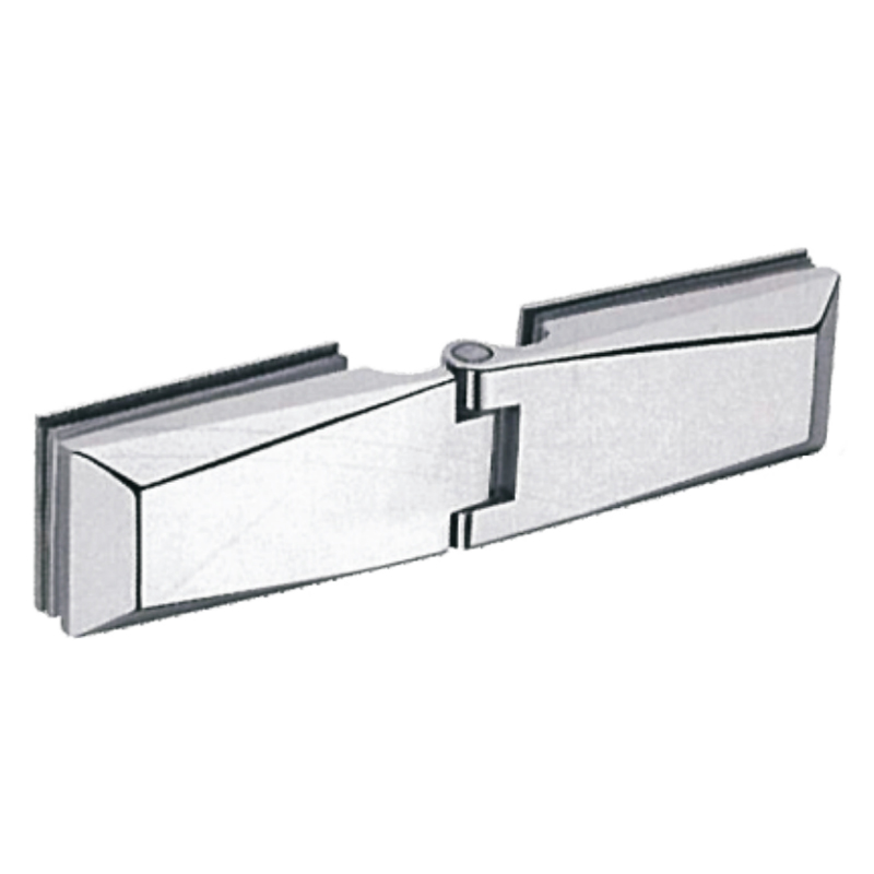 Frameless shower door