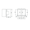 ESH-203-Shower Door Hinges