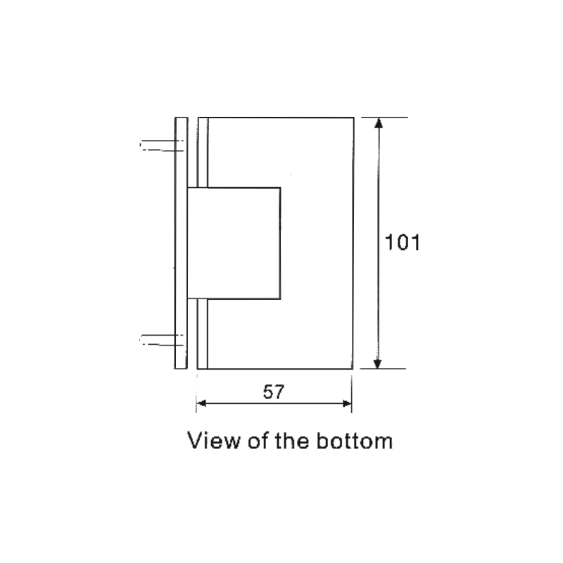 ESH-111-Shower Door Hinges