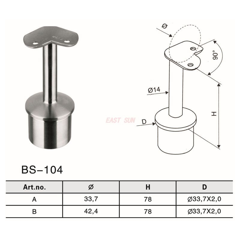 BS-104-Handrail Fittings