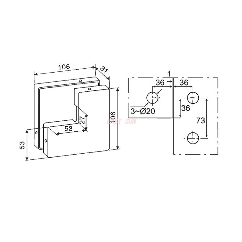 PMA-100-Patch Fitting