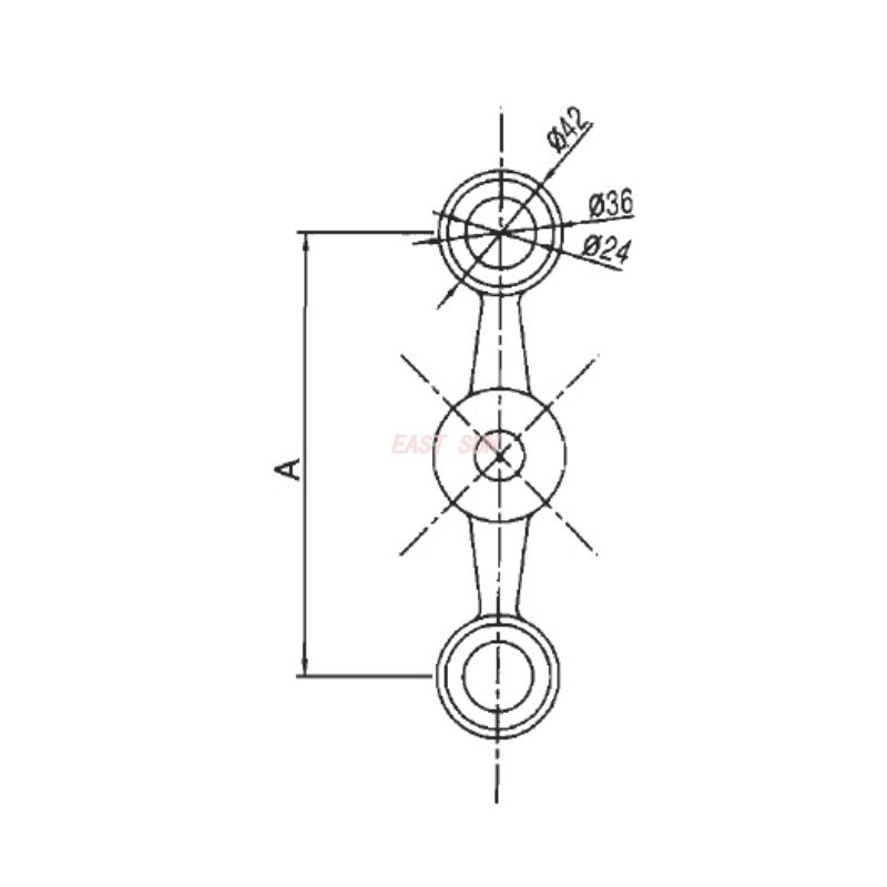 SD-150-2-180R-Spider Fitting