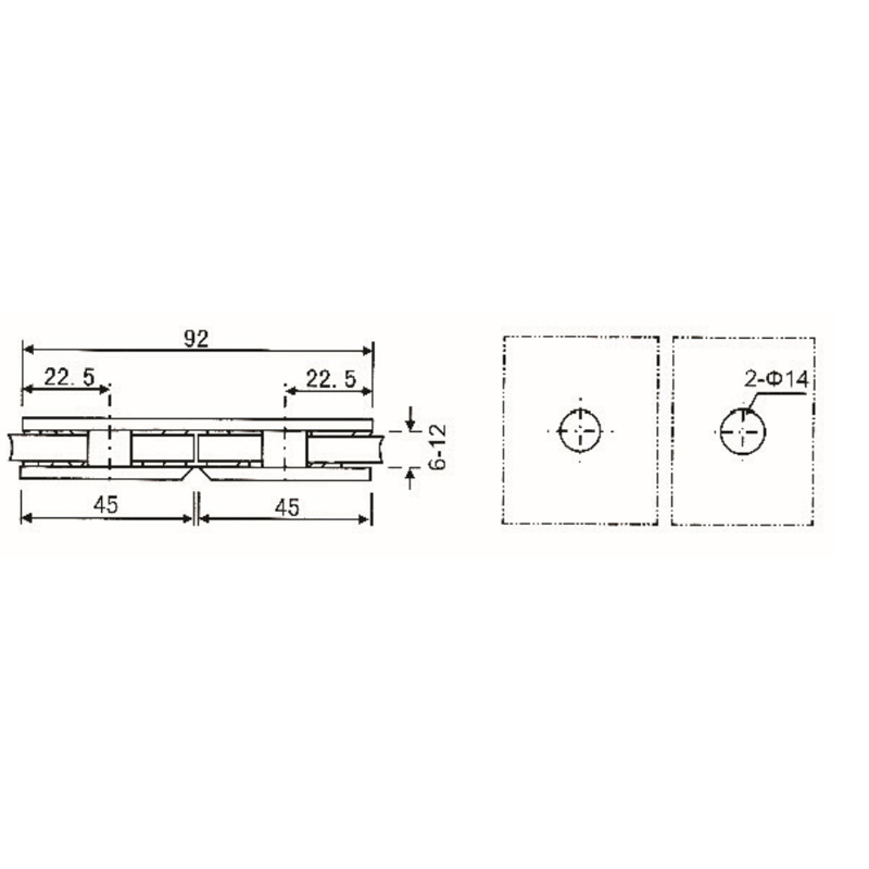 GBF-815-Glass Clamps