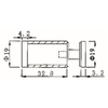 GDK-1002-3- Shower Door Knob