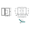 ASH-202-Adjustable Shower Hinges