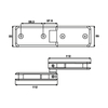 ASH-607-Adjustable Shower Hinges
