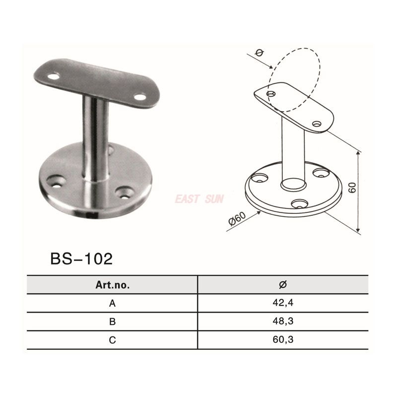 BS-102-Handrail Fittings