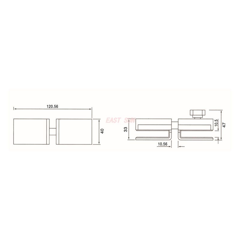 ESG-020-Glass Door Locks