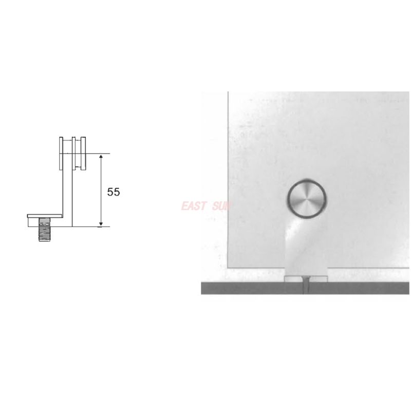 SK-030-Washroom Partition Fitting