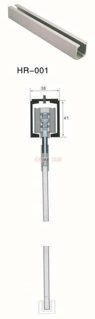 Sliding Systems Office Sliding Door Aluminum Track HR-001