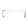 Polished Stainless Mitered 24" Square Grab Bar