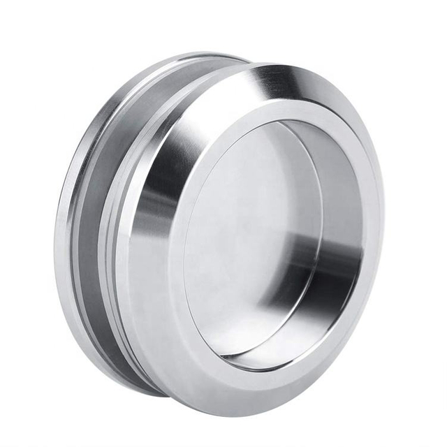Stainless Steel Door Finger Glass Pull Round handle for Sliding Door System