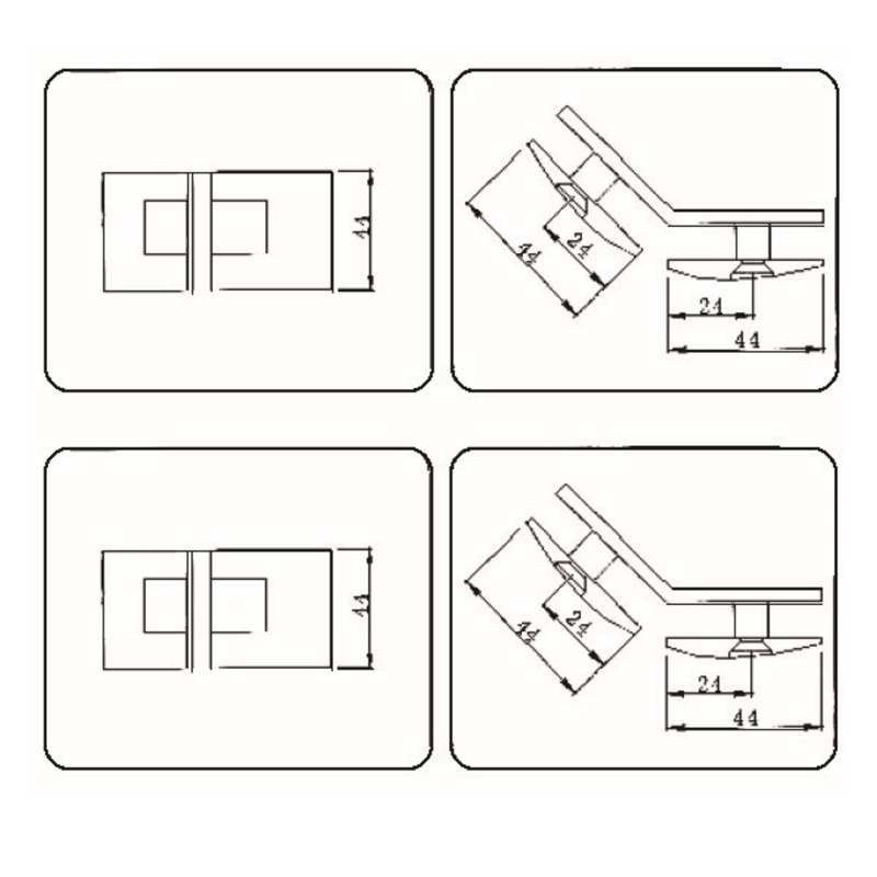 GBF-4004-Glass Clamps