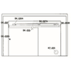 ESN-024 sliding door roller