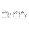 OPR-301-Shower Door Hinges