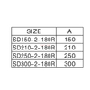 SD-150-2-180R-Spider Fitting