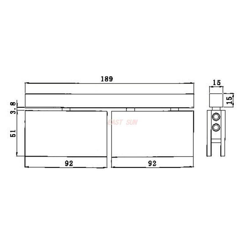 commercial glass door hinges