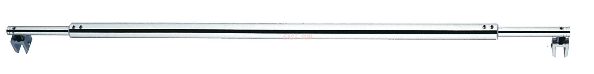Adjustable 19mm Diameter Round Tubing Glass to Glass Shower Support Bar
