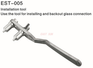 Glass Partition Glass Connector Glass Clamp Tool Key