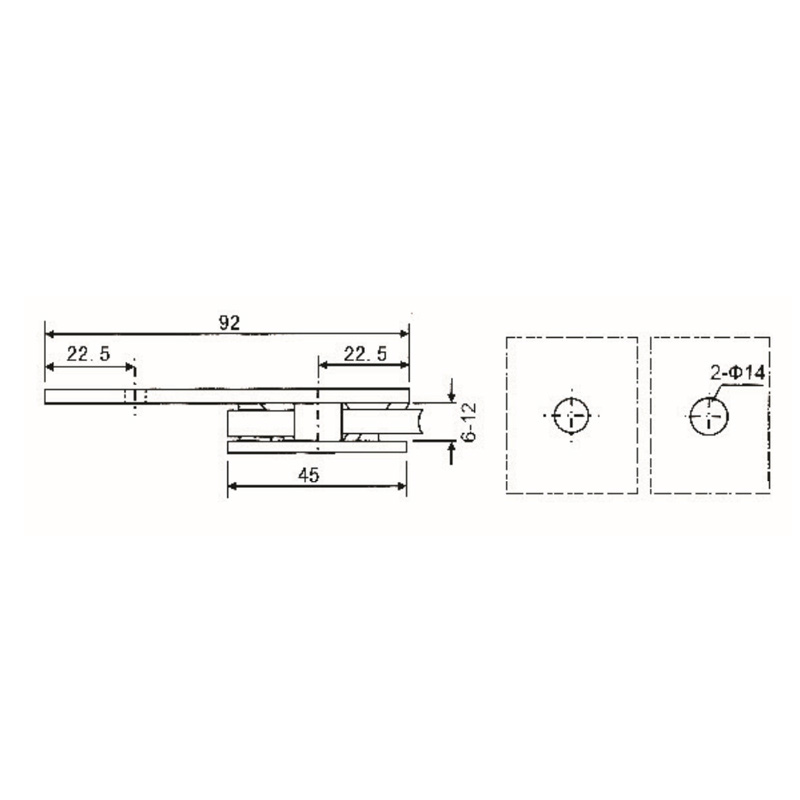 GBF-826-Glass Clamps