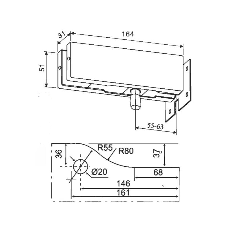 ESG-003W-Patch Fitting