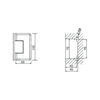 ESH-301BH-Shower Door Hinges