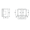 ESH-224-Shower Door Hinges